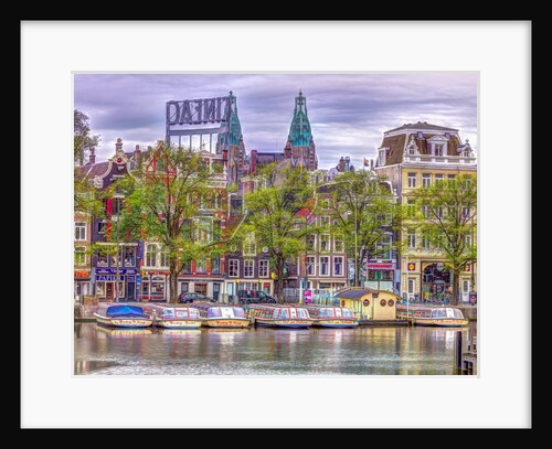 Amsterdam waterfront by Assaf Frank